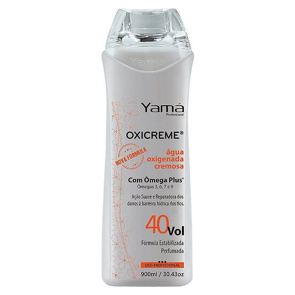 Agua Oxigenada Oxicreme Volume 40 Yama 900ml