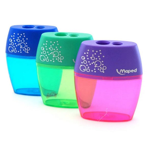 Apontador 2 furos Shaker Maped