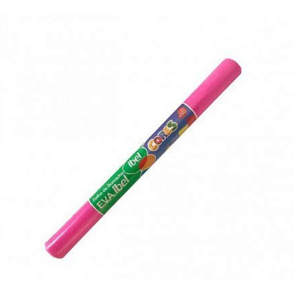 Folha de Borracha EVA Ibel Rosa