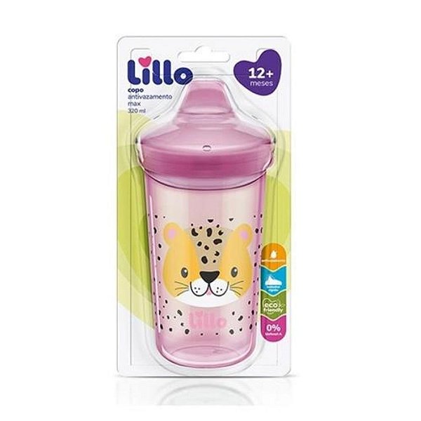 Copo Antivazamento Max Lillo +12meses 320 ml Funny Onça