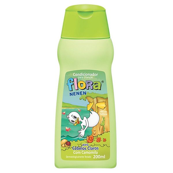 Condicionador Flora Nenen para Cabelos Claros 200ml