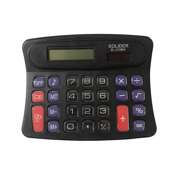 Calculadora De Mesa 8 Dígitos SL- 310MA Solider - Montreal Distribuidora