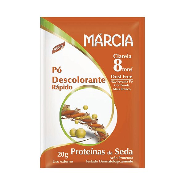 Pó Descolorante Márcia Proteínas Da Seda 20g