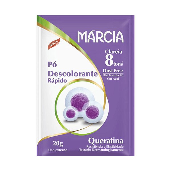 Pó Descolorante Márcia Queratina 20g