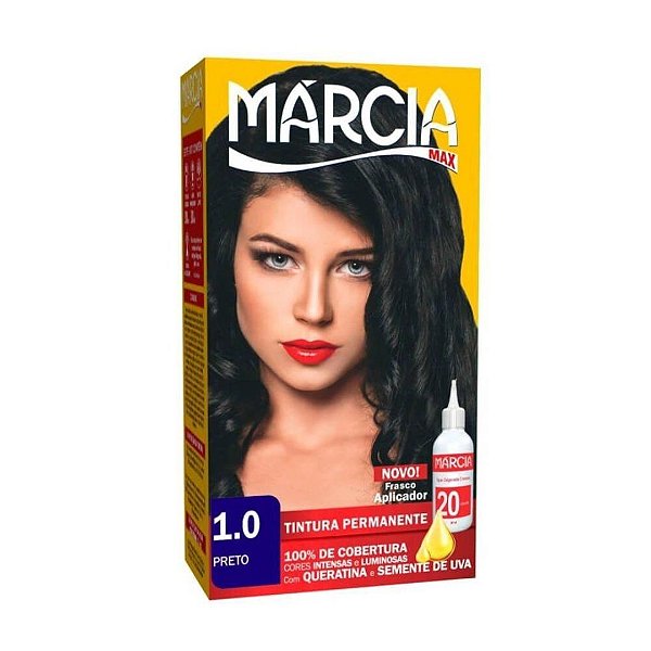 Tintura Márcia 1.0 Preto 30ml