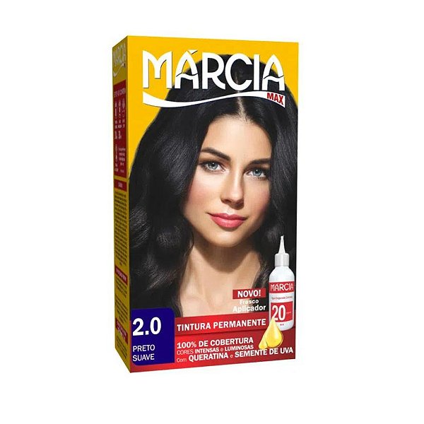 Tintura Márcia 2.0 Preto Suave 30ml