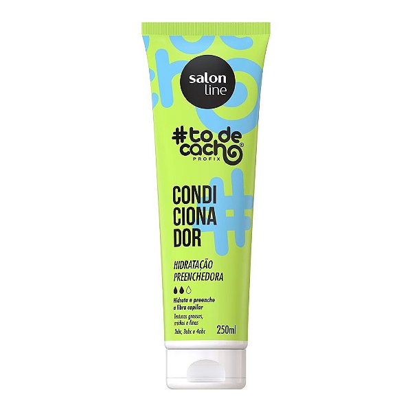 Condicionador #todecacho Hidratação Preenchedora Salon Line 250ml