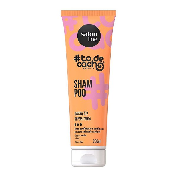 Shampoo #todecacho Nutrição Repositora Salon Line 250ml