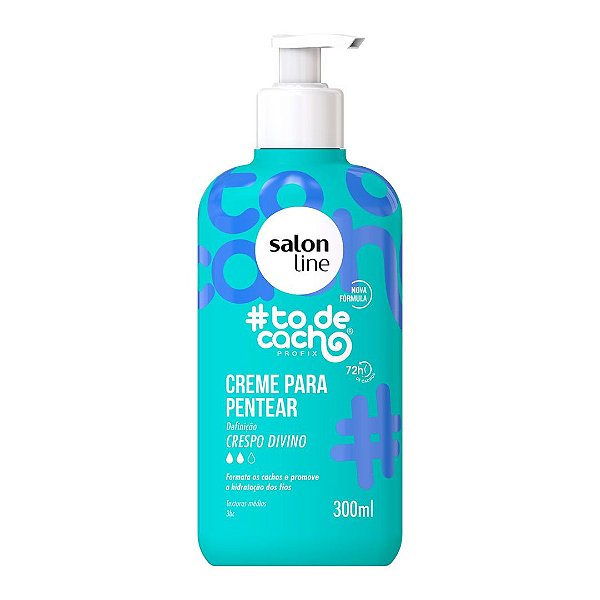 Creme Para Pentear #todecacho Crespos Divino Salon Line 300ml