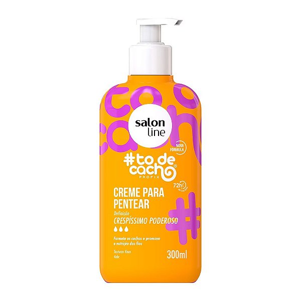 Creme Para Pentear #todecacho Crespíssimo Poderoso Salon Line 300ml