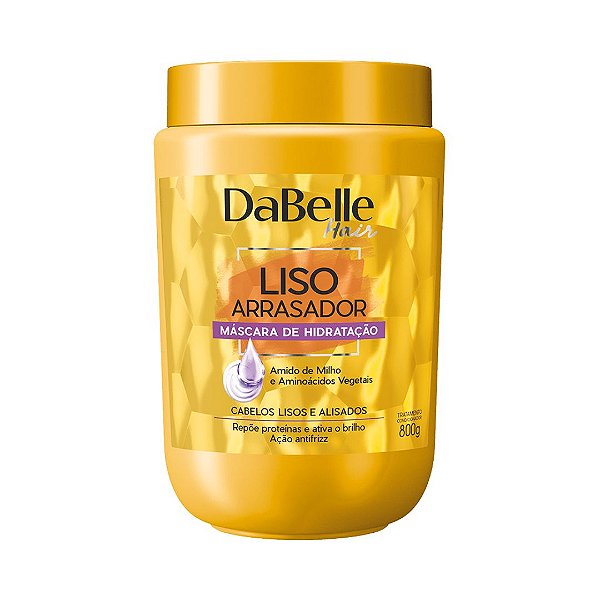 Máscara De Hidratação Dabelle Liso Arrasador 800g