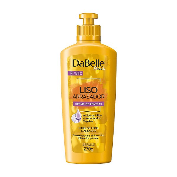Creme de Pentear Dabelle Hair Liso Arrasador 270g