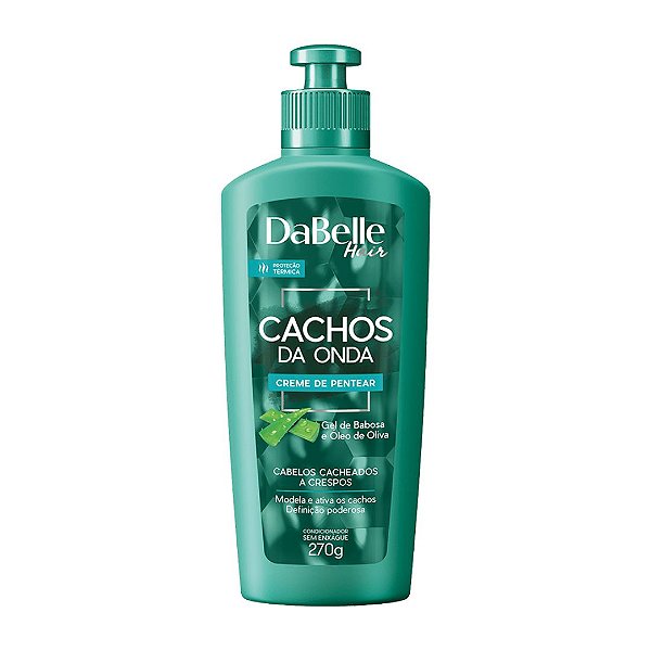 Creme de Pentear Dabelle Hair Cachos da Onda 270g