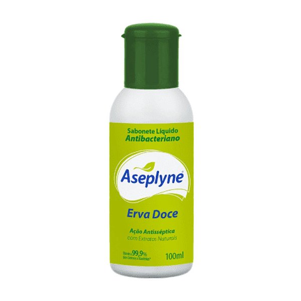 Sabonete Líquido Aseplyne Erva Doce 100ml