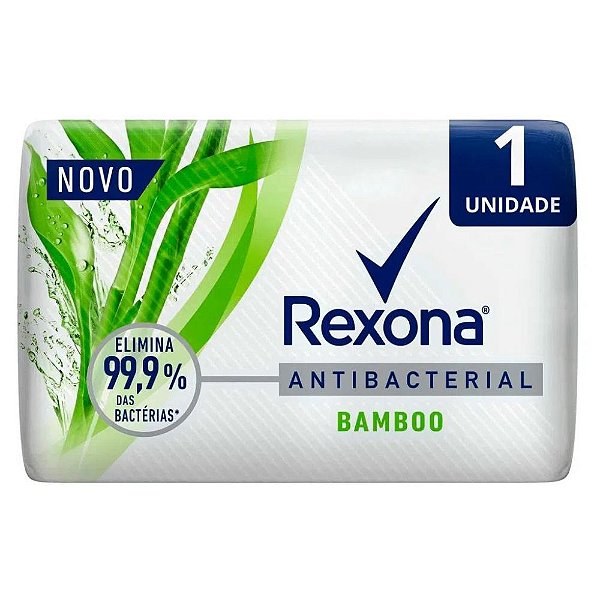 Sabonete Em Barra Rexona Antibacteriano Bamboo 84g