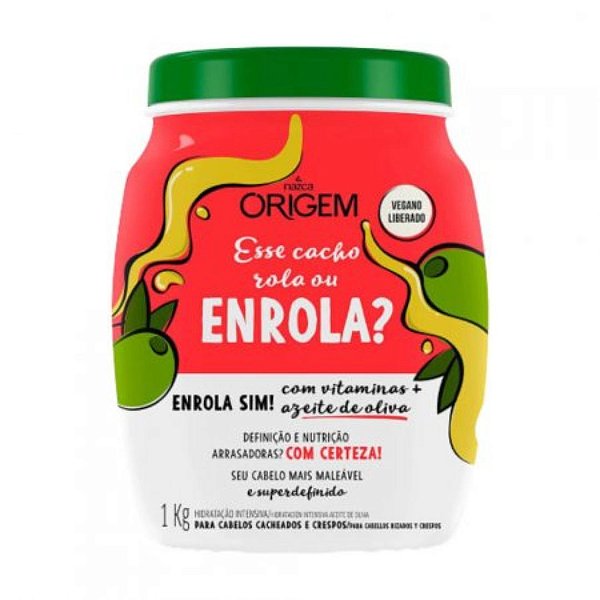 Creme de Hidratação Nazca Origem Cacho Enrola 1kg