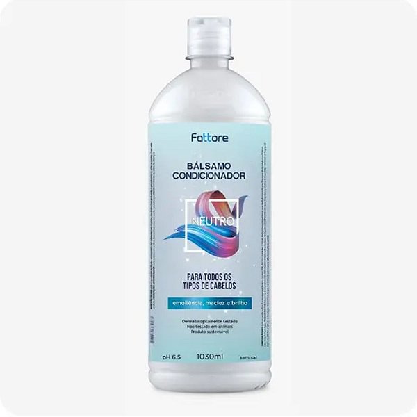 Bálsamo Condicionador Neutro Fattore 1030ml