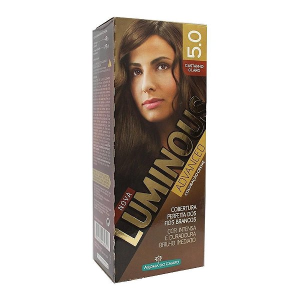 Coloração Creme Luminous Advanced 5.0 Castanho Claro