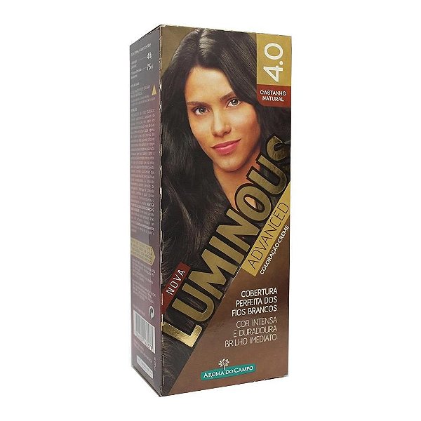 Coloração Creme Luminous Advanced 4.0 Castanho Natural