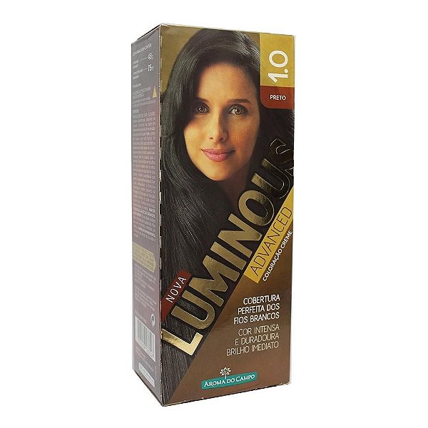 Coloração Creme Luminous Advanced 1.0 Preto