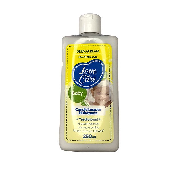 Condicionador Dermacream Love and Care Baby Tradicional 250ml