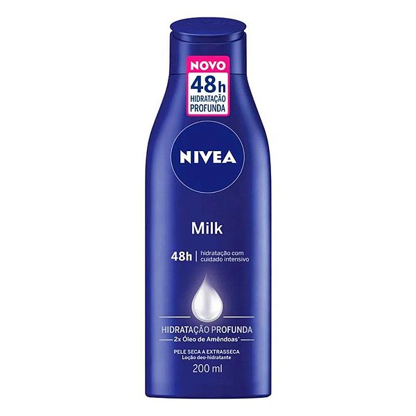 Loção Hidratante Nivea Milk 200ml