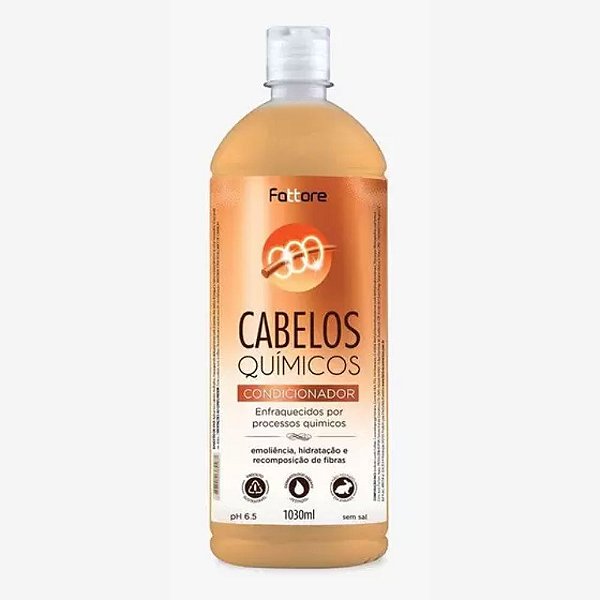 Condicionador Cabelos Químicos Fattore 1030ml