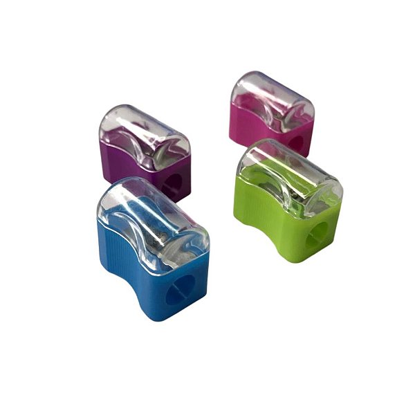 Apontador Escolar Cis 1 Furo Com Depósito Pequeno 362 Sortidos