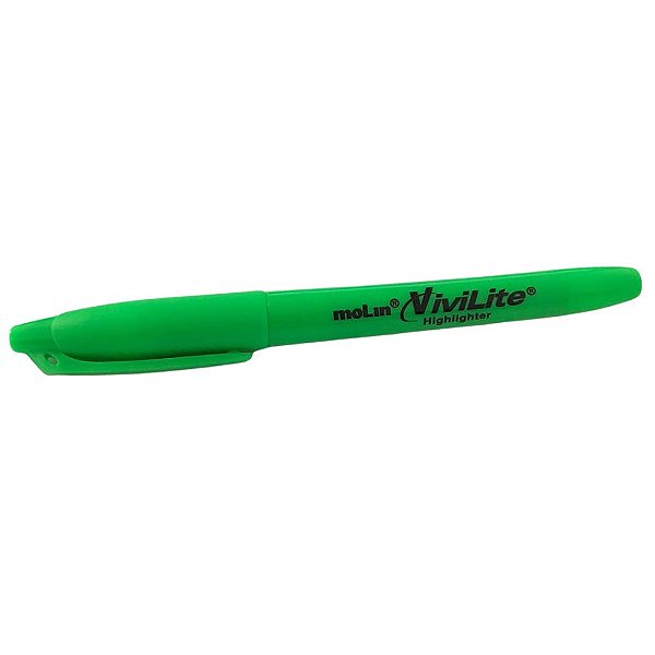 Marcador Fluorescente Molin Verde