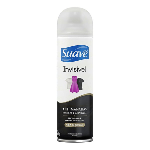 Desodorante Antitranspirante Aerosol Invisível Suave 150ml