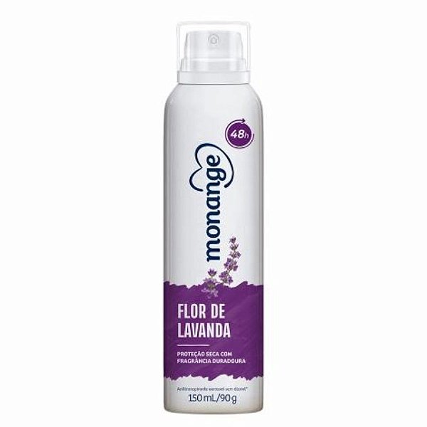 Desodorante Monange Aerosol Flor De Lavanda 150ml
