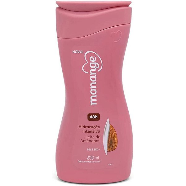 Hidratante Desodorante Corporal Monange Leite de Amêndoas Monange 200ml