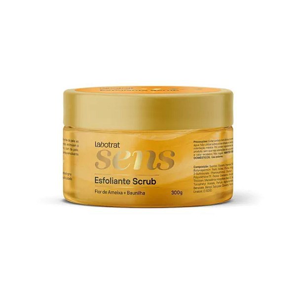 Esfoliante Scrub Flor de Ameixa e Baunilha Sens 300g Labotrat