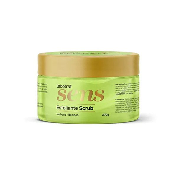 Esfoliante Scrub Verbena e Bamboo Sens 300g Labotrat