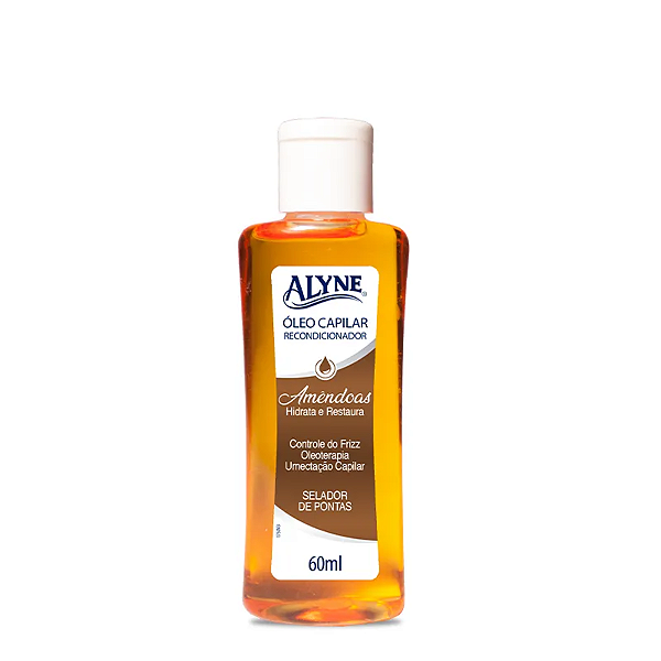 Óleo Capilar de Amêndoas Alyne 60ml