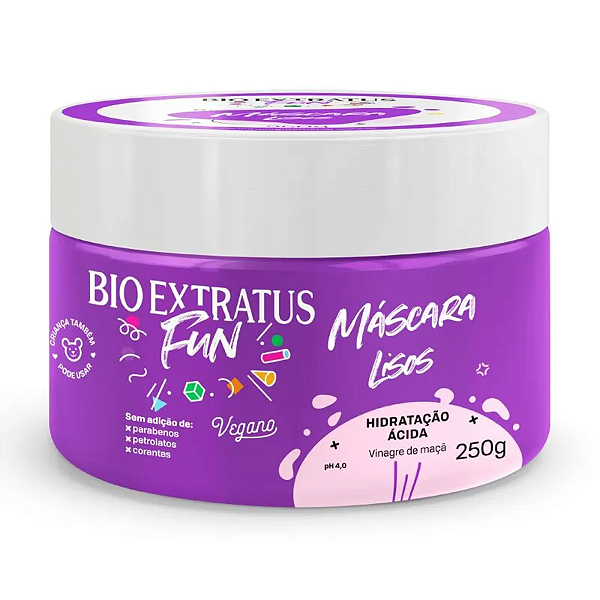 Máscara Lisos Fun Hidratação Ácida Bioextratus 250g