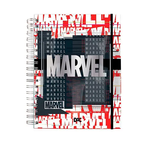 Dac Caderno Smart Colegial 10 Divisórias 80 Folhas Marvel