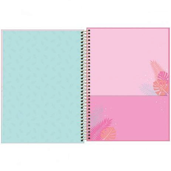 Caderno Universitário Tilibra Aloha 256 Folhas 16 Matérias