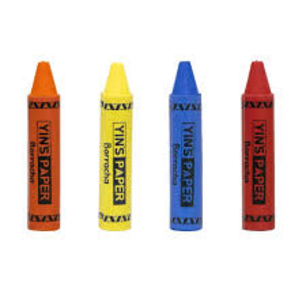 Borracha Crayons Sortidas  Yins Paper