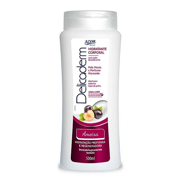 Alyne Hidratante Corporal Delicaderm Ameixa 500ml