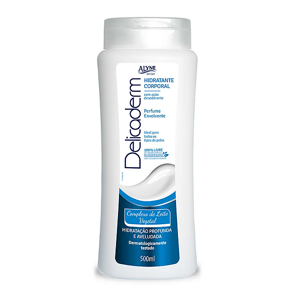 Alyne Hidratante Corporal Delicaderm Complexo de Leite 500 ml