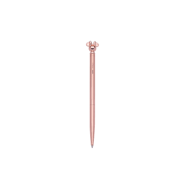 Caneta Esferográfica Metálica Molin Mickey Mouse Metallic Collection Rosé