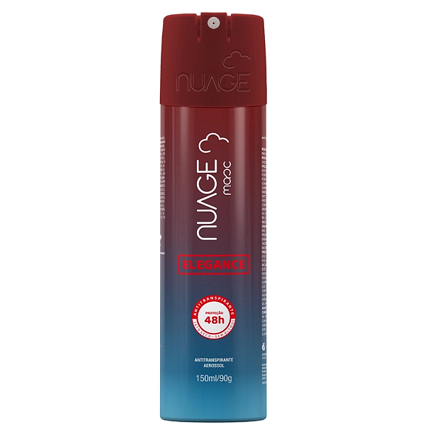 Desodorante Aerosol Nuage Elegance Masculino 48 Horas 150 ml..