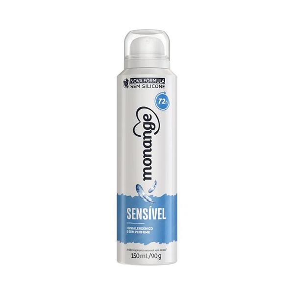 Desodorante Aerosol Monange Sensível 150ml