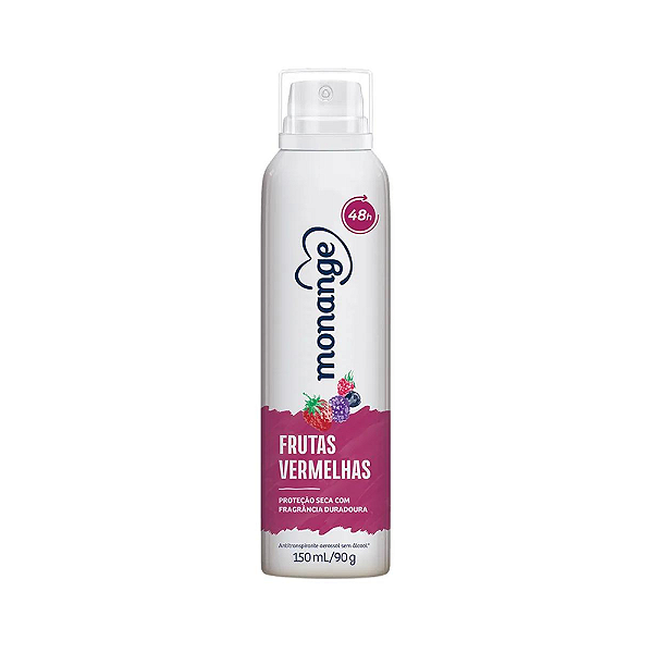 Desodorante Monange Aerossol Frutas Vermelhas 150ml