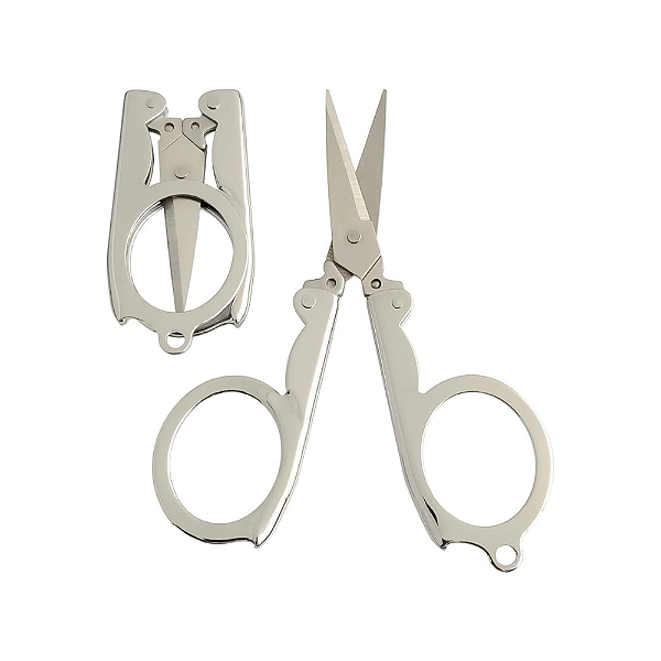 Mini Tesoura Dobrável Travel Scissors