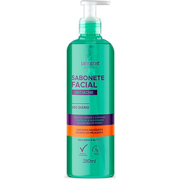 Sabonete Facial Antiacne Labotrat 280ml