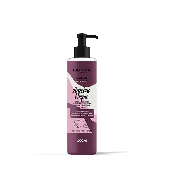 Hidratante Corpo e Rosto Ameixa Negra 200ml Laborene.