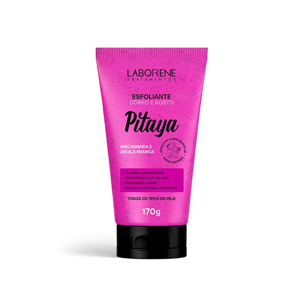 Esfoliante Corpo e Rosto Pitaya 170g Laborene.