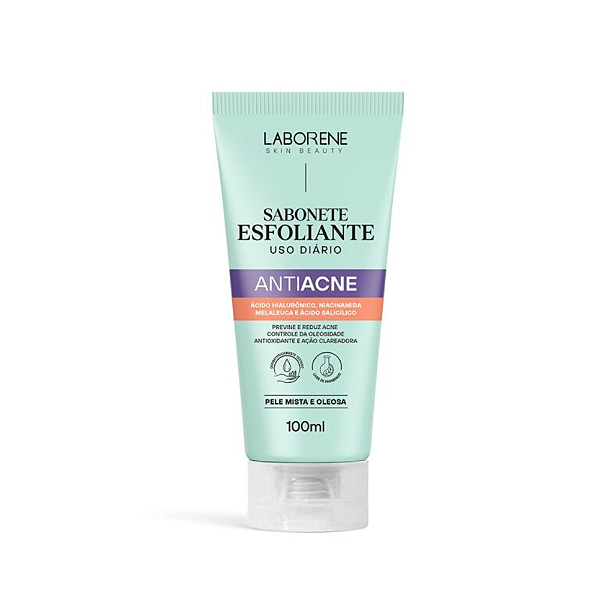 Sabonete Esfoliante Antiacne Laborene 100 ml